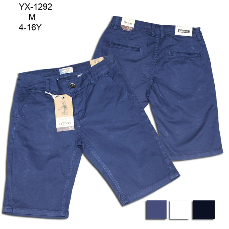 Picture of YX1292 BOYS COTTON FASHION BERMUDA